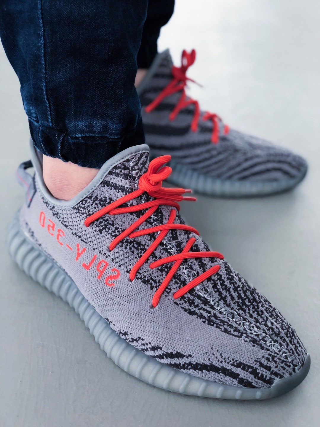 Premium Rope Shoe Laces For Yeezy Boost V2 350 Desert Sage True Form Beluga  Tail Light Clay Pirate Black Turtledove YZY