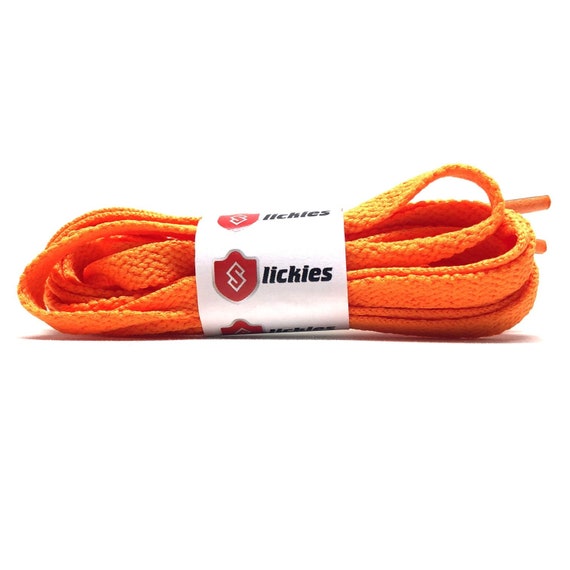 BASICS Cordones delgados planos Mandarin Orange Air Jordan 1 | Etsy España