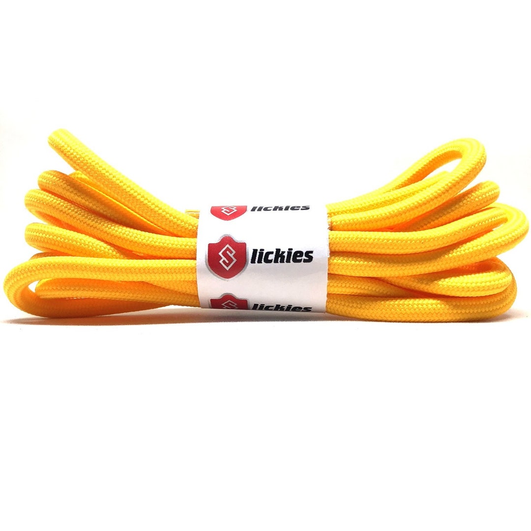 Yellow Rope Laces BASICS Rope Laces - Banana Yellow - Etsy