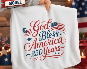 God Bless America PNG, Patriotic 4th of July Shirt Design, USA Flag Sublimation (Instant Download)