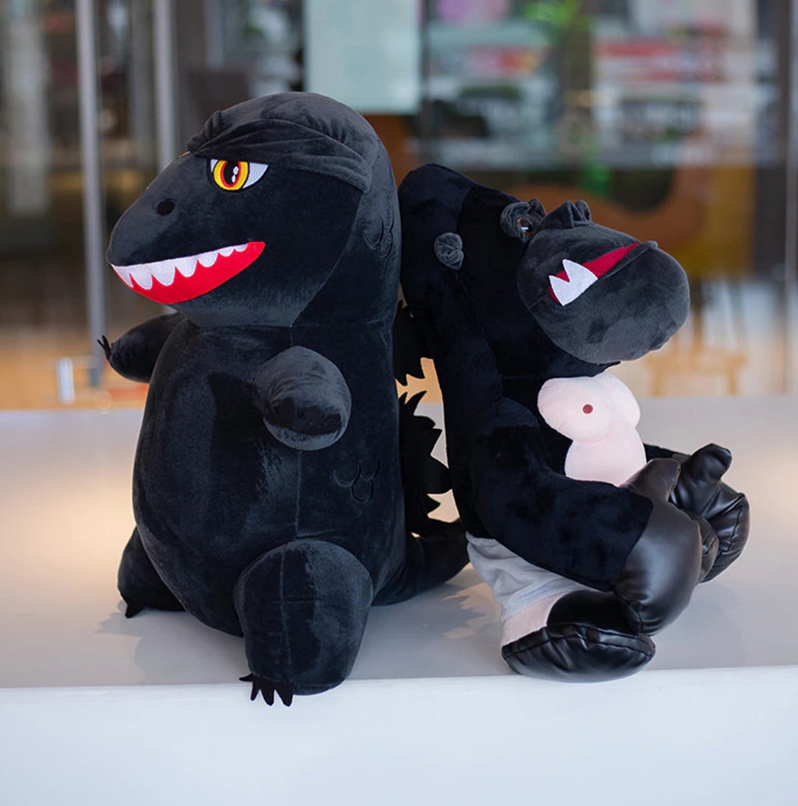 Movie Godzilla VS Kong Plush Toy Stuffed Anime Figure Godzilla Etsy