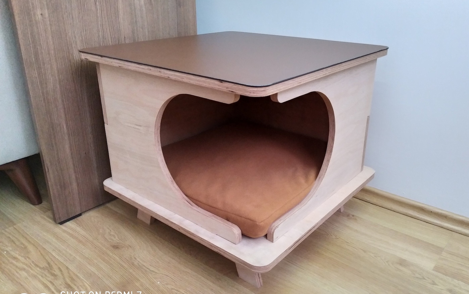 Wooden Cat Bed Wooden Cat Furniture Wood Cat Bed Wooden Cat Etsy