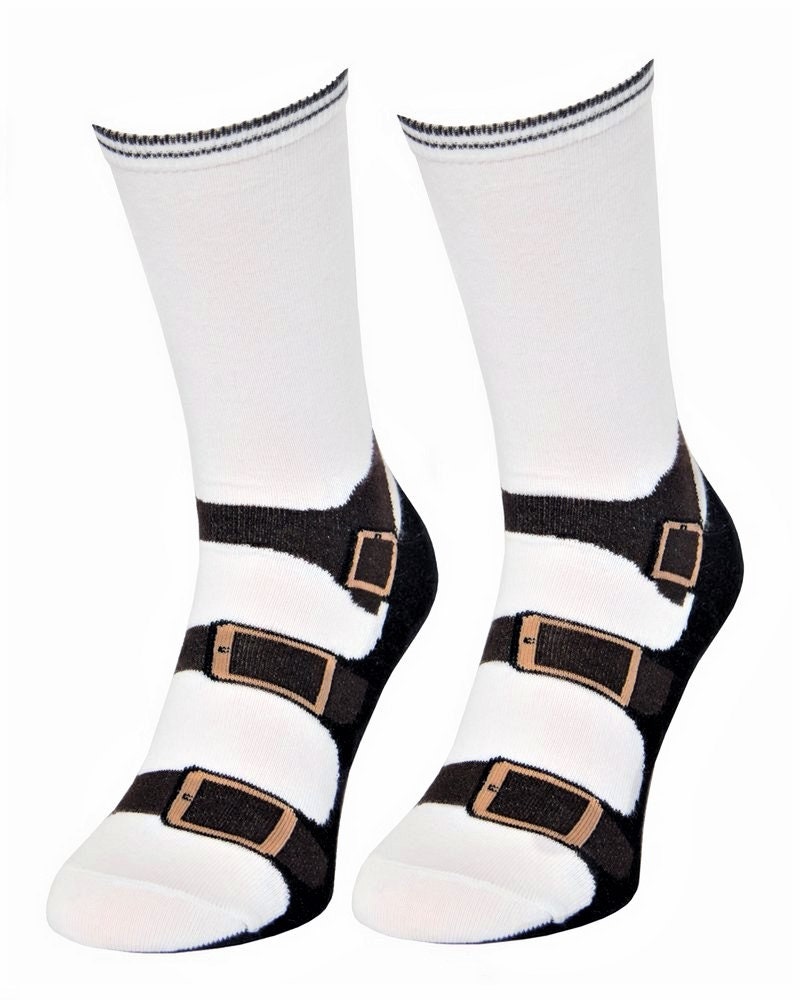 Socks With Sandal, Funny Socks, Colorful Socks, Unisex Socks, Funny