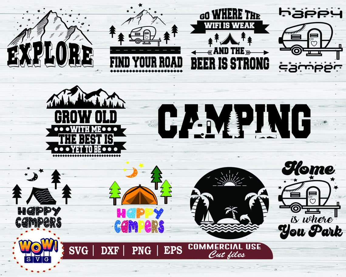 Free Free 310 Camping Svg Bundle SVG PNG EPS DXF File