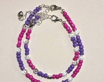 Conjuntos de pulseras y tobilleras
