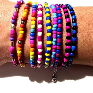Adjustable Seed Bead Bracelets image 1