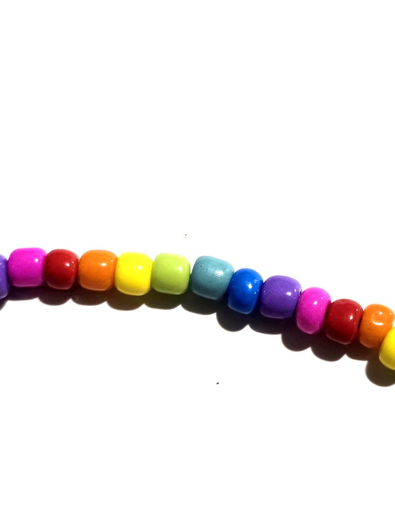Adjustable Seed Bead Bracelets rainbow