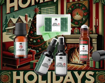 Aceite aromático Home for the Holidays: acogedor aroma navideño, aroma festivo, regalo perfecto para los amantes de las vacaciones