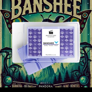 Banshee Inspired Wax Melt - Fantasy Scent, Enchanted Perfume Oil, Perfect Gift for Sci-Fi Fans