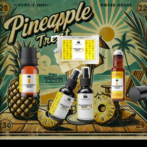 Aceite de fragancia de tratamiento de piña - Aroma de frutas tropicales, aroma de piña dulce, regalo perfecto para los amantes del verano