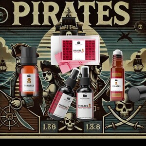 Pirates Fragrance Oil - High Seas Aroma, Nautical Scent, Perfect Gift for Adventure Lovers