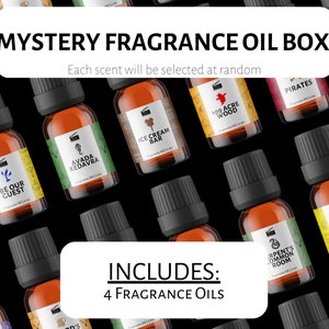 MYSTERY FRAGRANCE Oil Box - Fragrance Oils - Essential Oils
