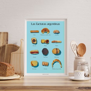 Argentinian pastries poster