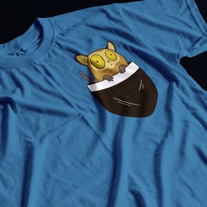 Tarsier Monkey In Your Pocket T-Shirt | Tee-shirt Unisex Monkey
