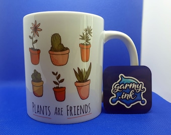 Plants are Friends Mug | Plant Lover Gift Idea