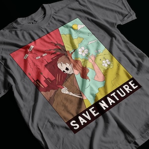 Save Nature | Eco T-Shirt | Global Warming T-Shirt | 5G Masts