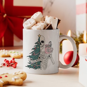 Sometimes Merry, Sometimes Scary Christmas Mug