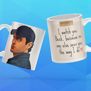 Personalised Joe Goldberg Stalker Mug – Creepy Love Note Gift – You Inspired Fan Mug – Funny Red Flag Quote