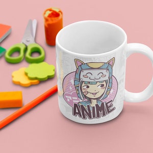 Cute Anime Girl Mug | Amazing Anime Gift Idea
