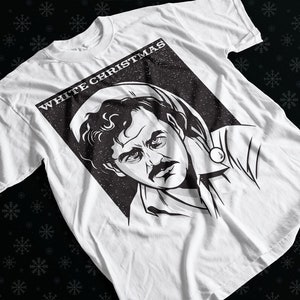 Pablo Escobar White Christmas Adult&#39;s T-Shirt | Funny Christmas T-Shirt