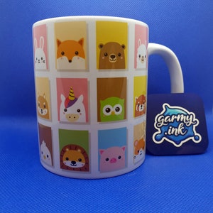 Carino Kawaii Animal Mug / Cartoon Animal Gift