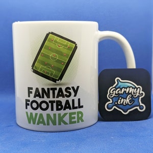 Fantasy Football Wanker Mug | Funny FPL Gift