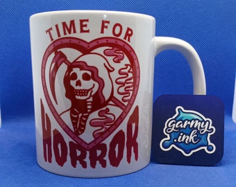 Tiempo para la taza de terror / Regalo de película de terror