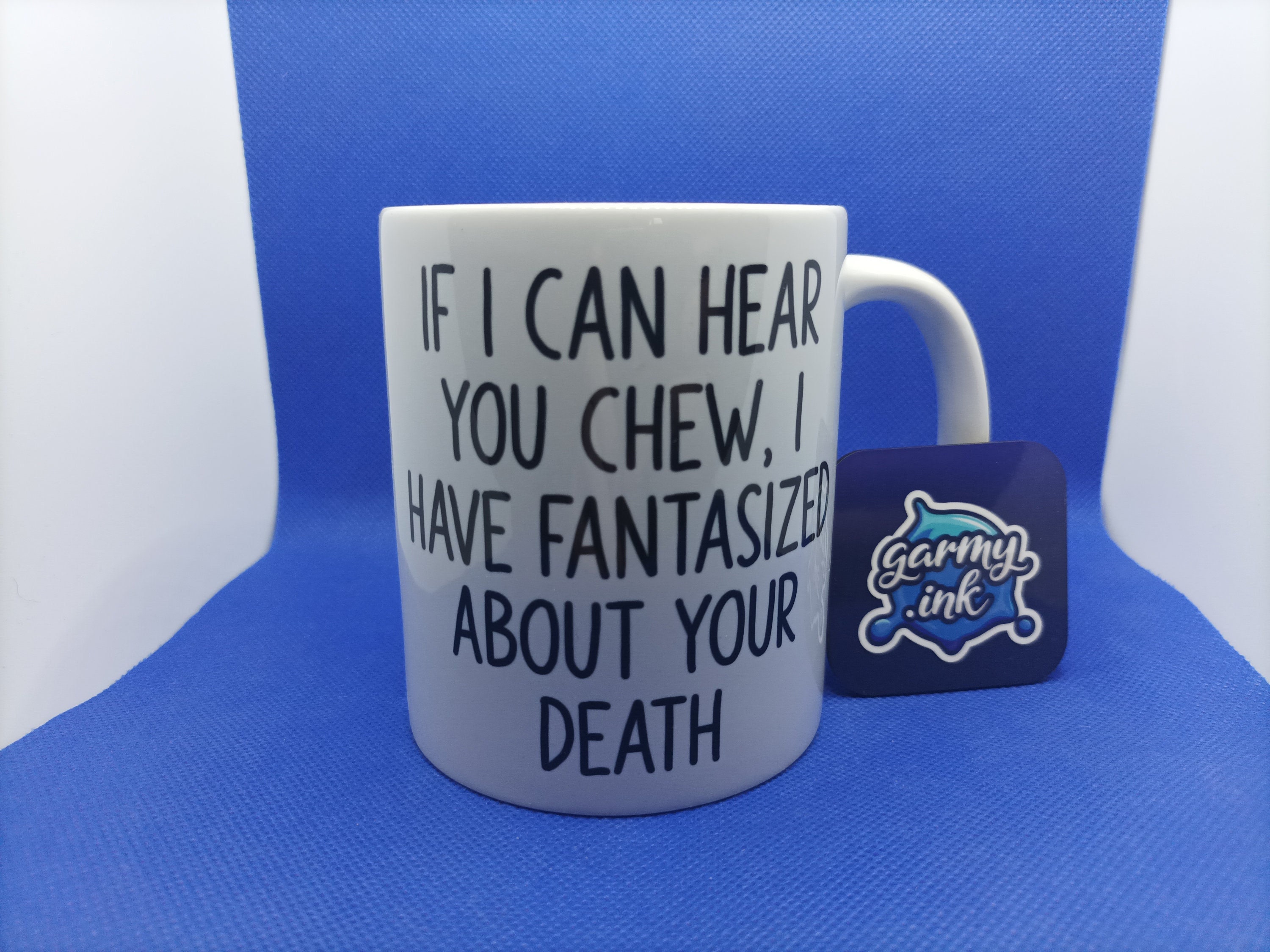 If I Can Hear You Chew Mug | Misophonia Gift | Noisy Eaters - Etsy UK