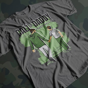 Call of Daddy: Parenting Ops Adult T-Shirt | Father&#39;s Day | Gamer Dad | New Daddy