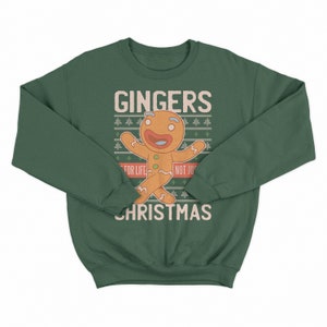 Gingers are for Life Christmas Sweater | Funny Christmas Jumper