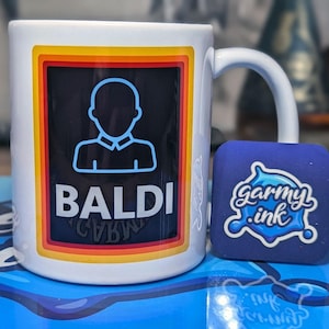 Baldi Mug | Funny Bald Gift | Gifts for Bald Men
