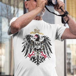 German Empire Eagle T-Shirt - German Empire Coat of Arms - German Empire History