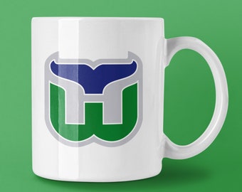 Hartford Whalers Ice Hockey Coffee Mug