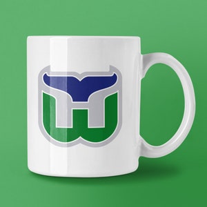 Hartford Whalers Ice Hockey Coffee Mug