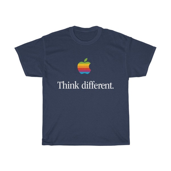 T-shirt Think Different pour ordinateur Apple