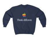Think Different Apple Computer T-shirt - Etsy Think Different Apple Computer T-shirt - Etsy