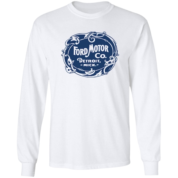 Ford Motor Vintage Classic Long Sleeve T-Shirt