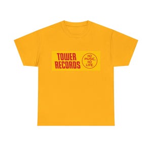 Tower Records T Shirts - Etsy