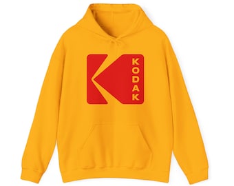 Vintage Kodak Film Kamera Logo Hoodie