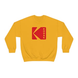 Vintage Kodak Film Camera Logo T-Shirt Pullover Sweatshirt