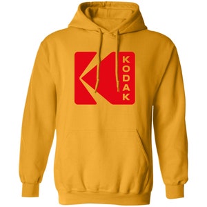 Vintage Kodak Film Camera Logo Hoodie