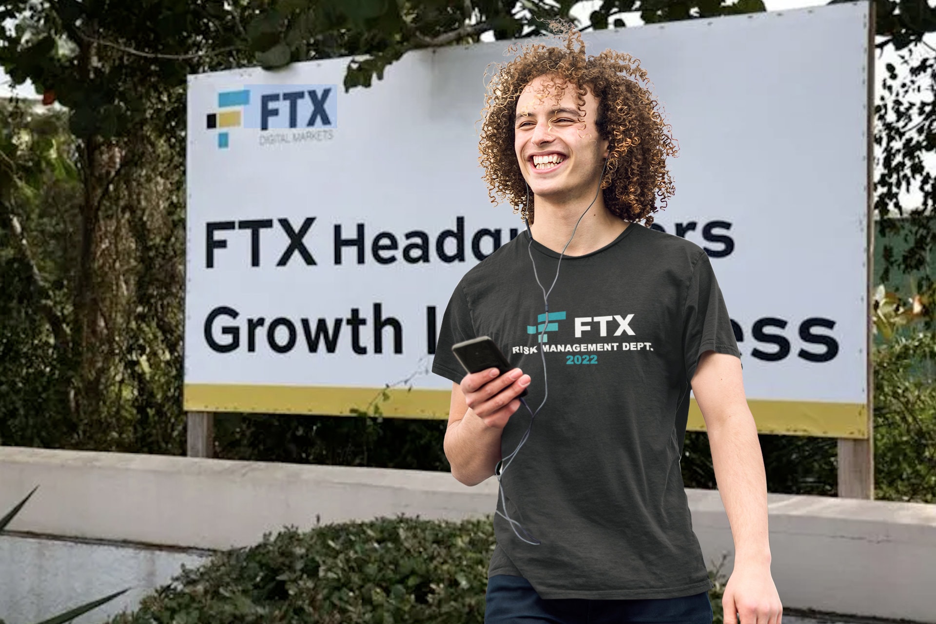 FTX Cryptocurrency Exchange Risk Management Department Funny Crypto T-Shirt