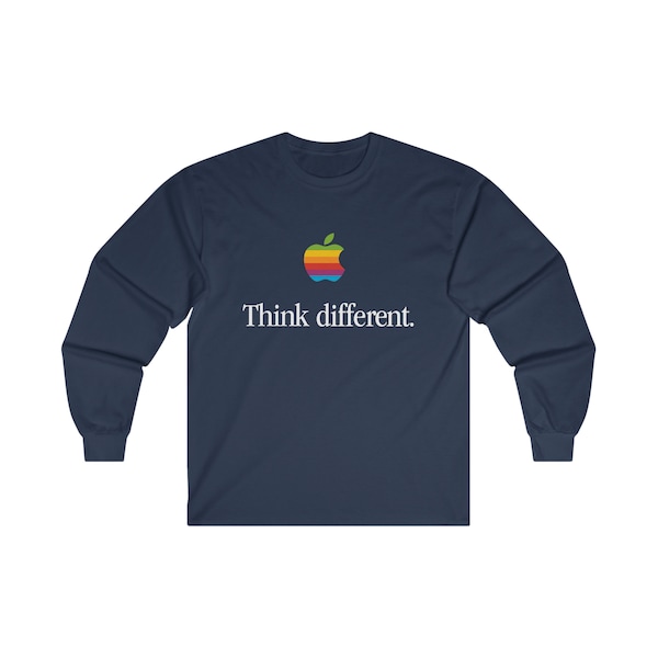 Think Different Apple Computer Long Sleeve T-Shirt