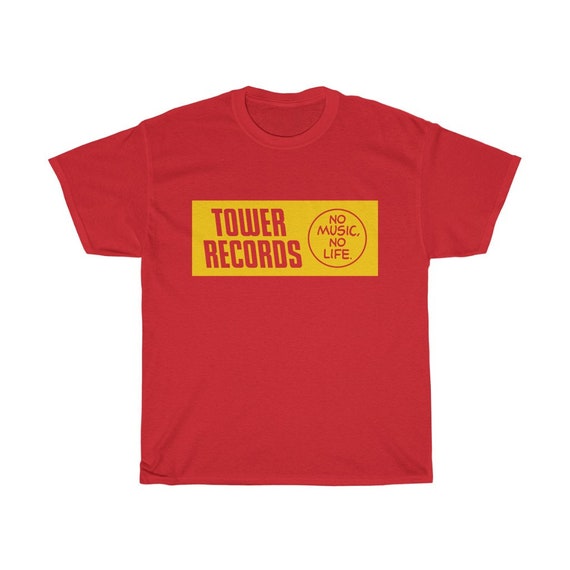 Vintage Tower Records Shop T-shirt - Etsy Vintage Tower Records Shop T-shirt - Etsy