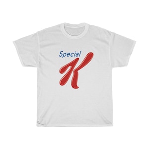 T-shirt Special K avec céréales pour petit-déjeuner