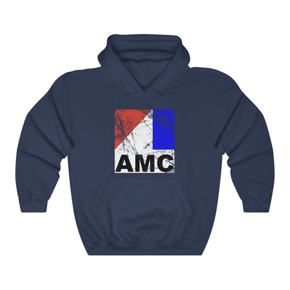 Vintage AMC American Motors Red, White, and Blue Pullover Hoodie Vintage AMC American Motors Red, White, and Blue Pullover Hoodie