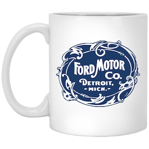 Ford Motor Vintage Classic Logo Coffee Mug