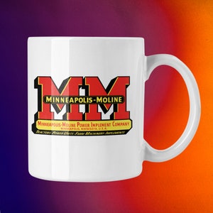 Minneapolis Moline Modern Machinery Tractor Collector Coffee Mug