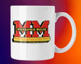 Minneapolis Moline Modern Machinery Tractor Collector Coffee Mug