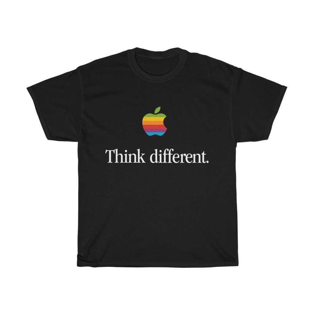 Think Different Apple Computer T-shirt - Etsy
